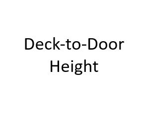 Deck-to-Door Height